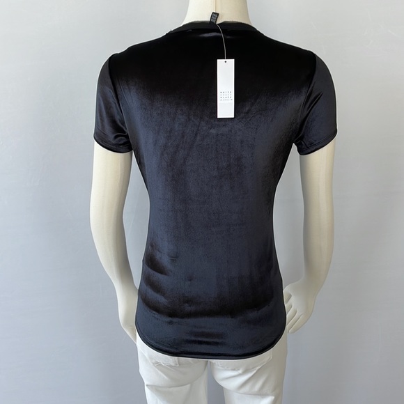 NWT WHBM Velvet T Size XS Soft/Stretchy/Shiny - Picture 10 of 16
